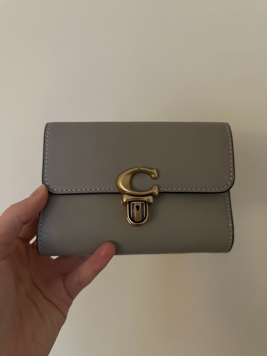 Coach Handbags - Coach Studio Medium Wallet - Dove grey